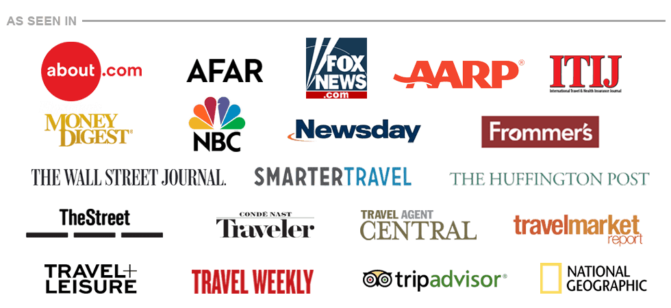 TravelInsurance.com in the news — featured by The New York Times, Forbes, The Wall Street Journal, USA Today and more